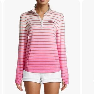 Vineyard Vines women’s Dip-Dyed Striped Shep Shirt
